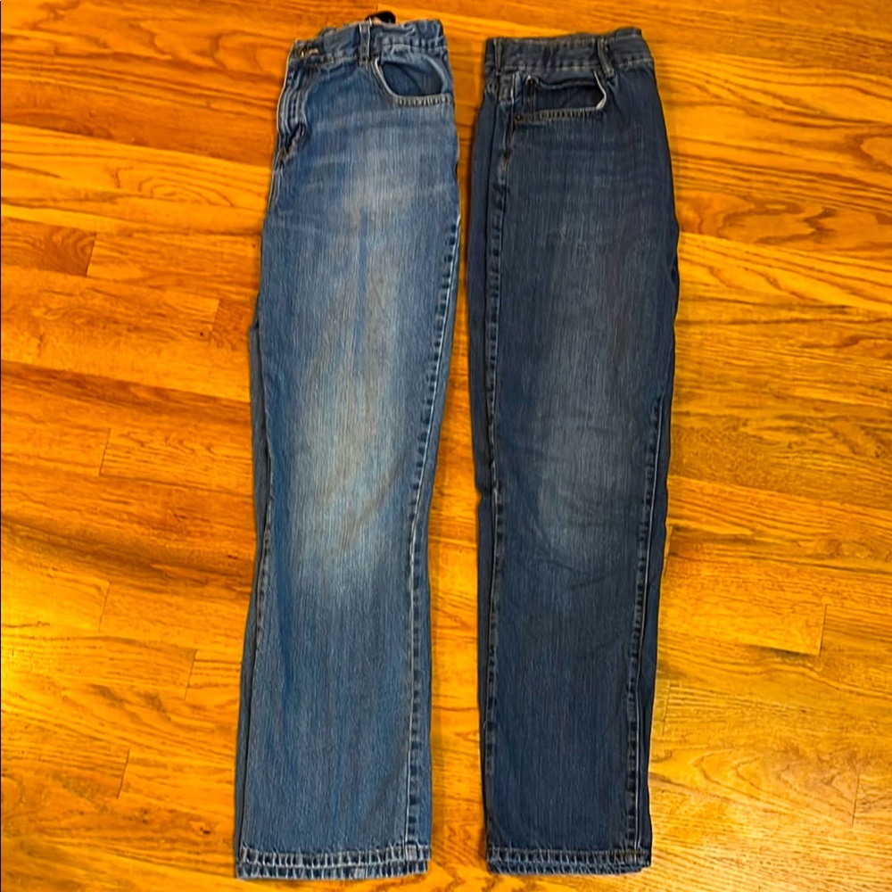2 pair Children’s Place Boot Cut Husky Jeans